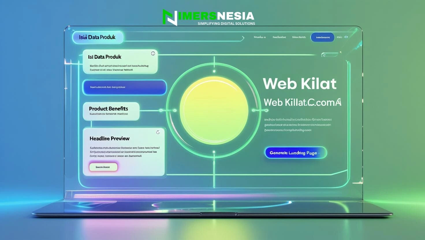 Gambar Web Kilat: Platform pembuatan website yang cepat, mudah, dan efektif