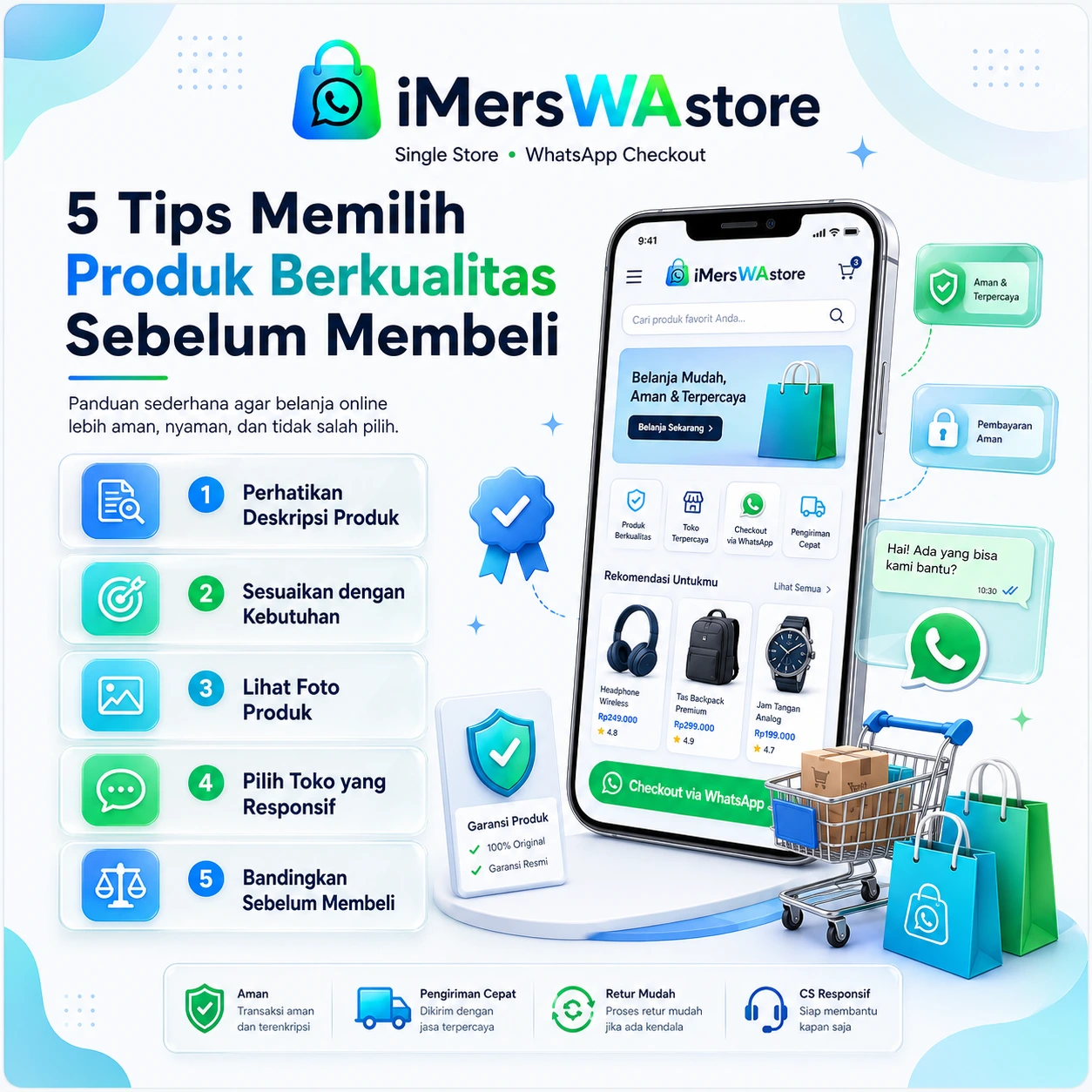 5 Tips Memilih Produk Berkualitas Sebelum Membeli
