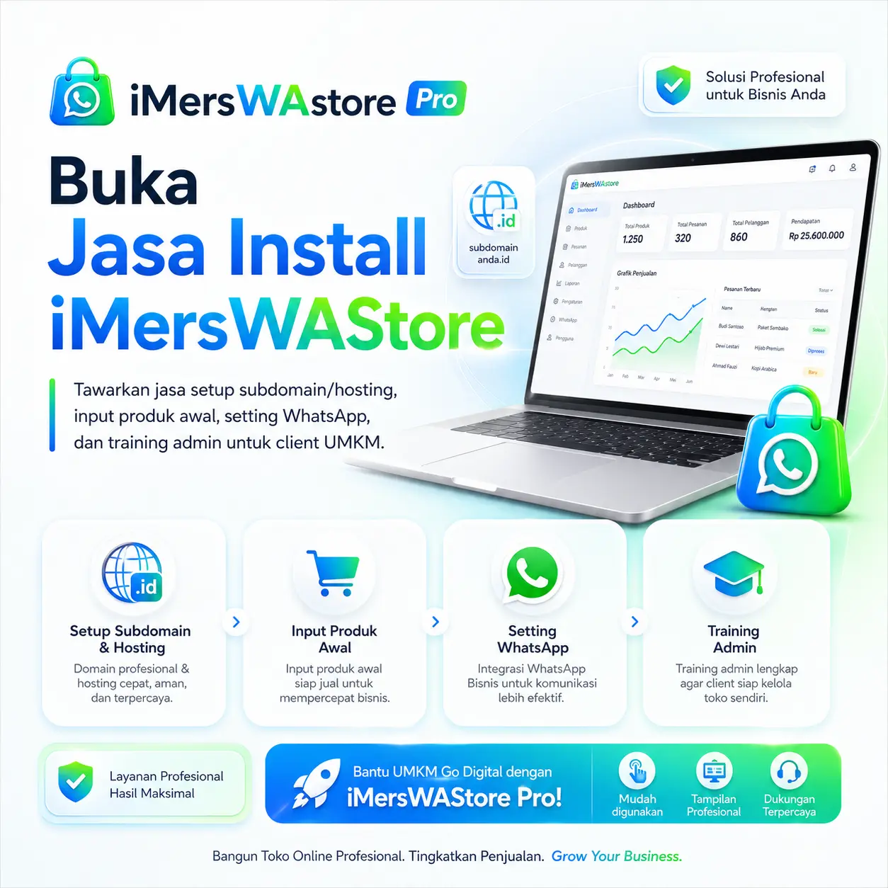 Jasa Install iMersWAStore